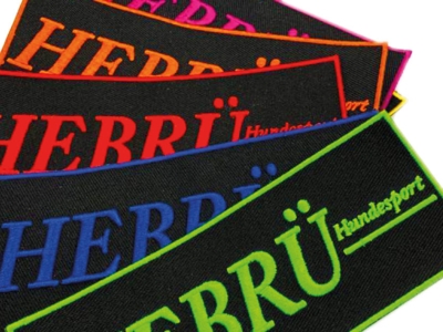 1A Patch und Aufnäher mit Neonfarben Wunschmotiv und doppelter Klett