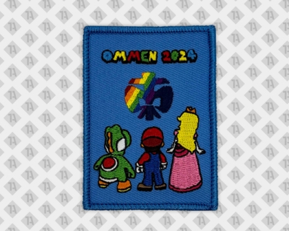 Gestickter Patch mit Kettelrand Super Mario 2024 Pfadfinder