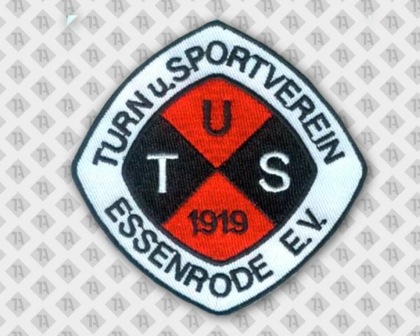 Gestickter Patch Aufnäher Abzeichen Badge Stickrand Turnverein Sportverein Vereine