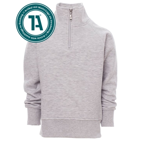 PAYPER Kinder-Sweatshirt Zico+ Melange, Unisex - Bild 1