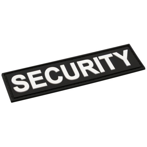 Aufnäher / Patch, Gummi/Rubber, Security - Bild 2