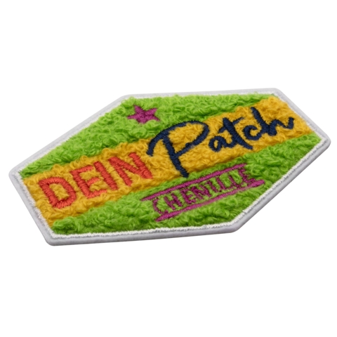 Beispielaufnäher/Veredelung, Chenille, DEIN PATCH - Bild 2