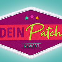 Patch Aufnäher gewebt