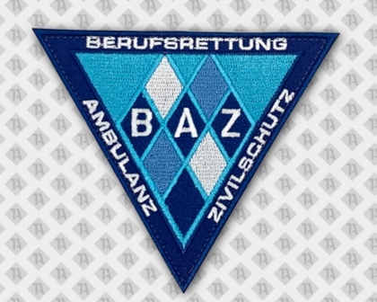 Gestickter Patch Aufnäher Dreieck Berufsrettung Rettungsdienst Ambulanz
