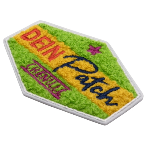 Beispielaufnäher/Veredelung, Chenille, DEIN PATCH - Bild 3