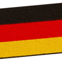 Beispiel wie eine Vollausstickung bei einem Aufnäher aussehen kann