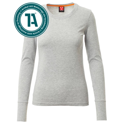 PAYPER Longsleeve Pineta Lady Melange, Damen - Bild 1