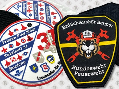 Patch Bundeswehr Pvc Rubber und gewebt