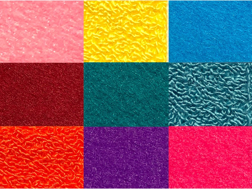 Chenille Aufnäher Hintergrund