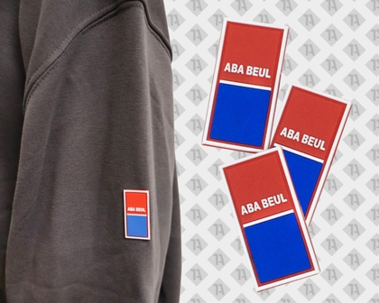 PVC Rubber Aufnähservice Patch Badge Emblem Gummi Aba Beul Firmen Sweatshirt