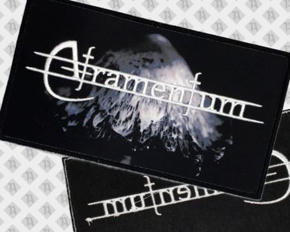 Patch Aufnäher gedruckt und gestickt Atramentum Bands fotorealistisch Musiker