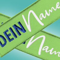 Dein Name Namenspatch Namensaufnäher