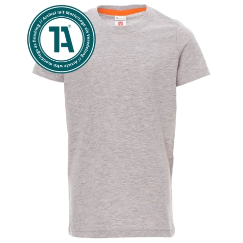 PAYPER Kinder T-Shirt Sunset Kids Melange, Unisex - Bild 1