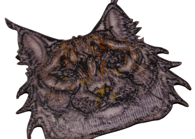 Aufnäher / Patch, gestickt, Luchskopf - Bild 4