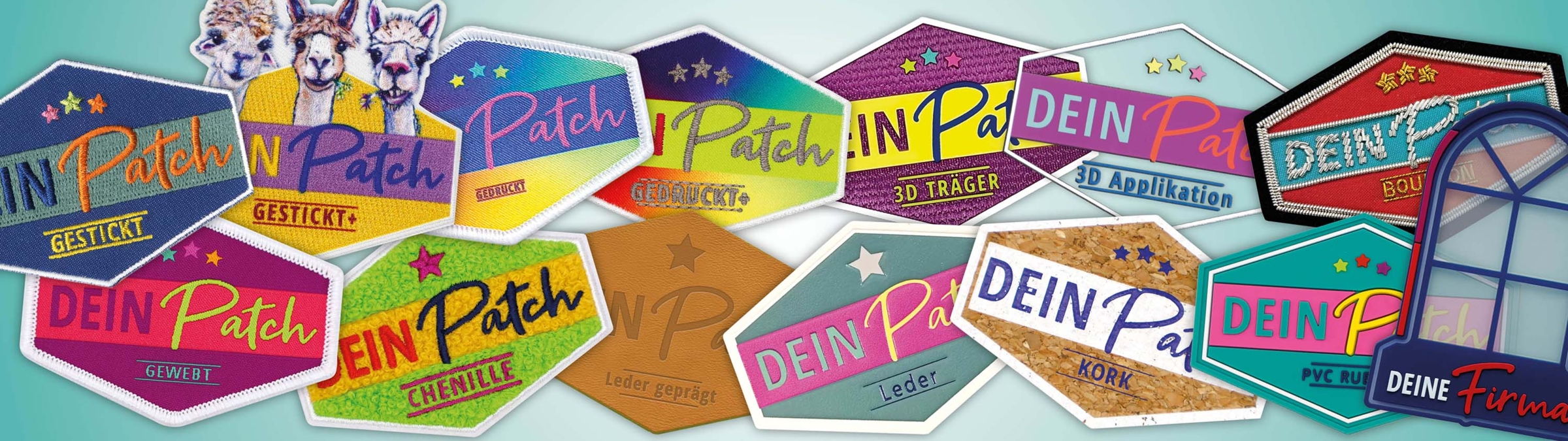 Patch Arten von 1A-Patch. Alles, was ein Patch braucht.