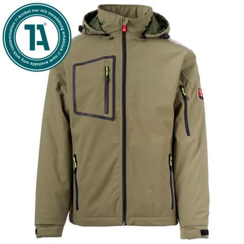 PAYPER Softshell-Jacke Stream Lite Pad, Unisex - Bild 1