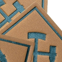 Lederpatch mit Nährand – Hochwertige Prägung und langlebige Verarbeitung für Mode & Branding