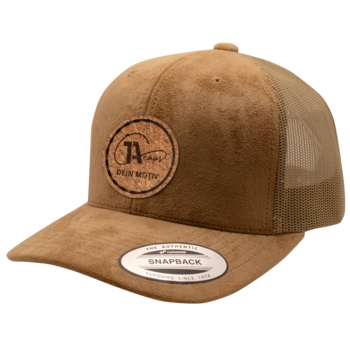 FLEXFIT Cap Suede Leather Trucker - Bild 1