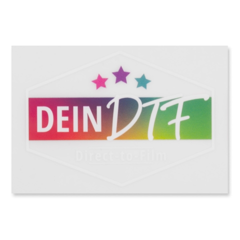 Beispielveredelung, DTF (Direct-to-Film), für Textilien, DEIN DTF, 70x50 mm, für Baumwolle - Bild 5