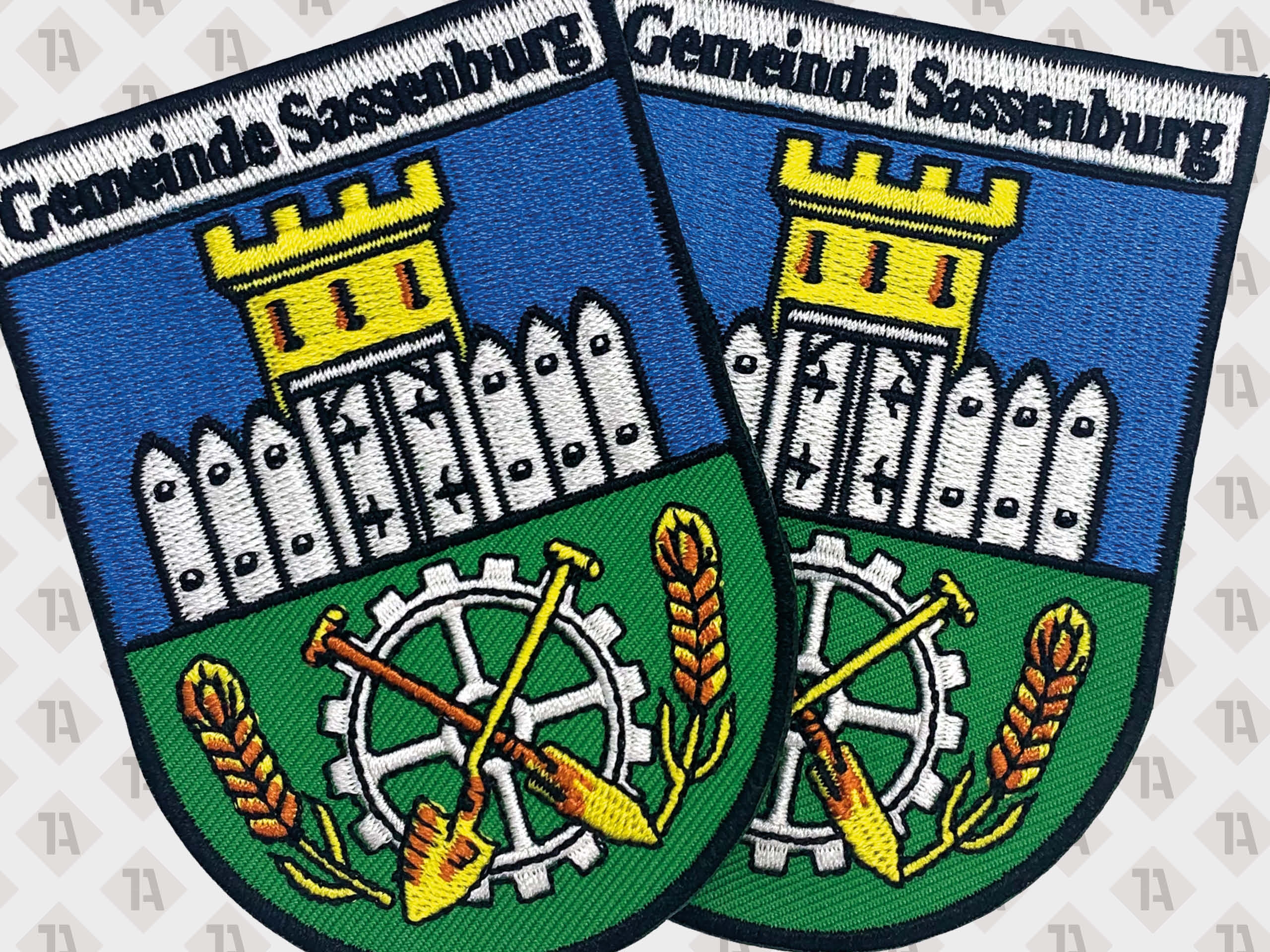 Gestickte Patches und Aufnäher für alle Zwecke