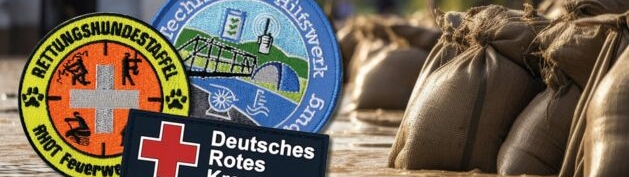 Aufnäher für Rettungsdienste und Katastrophenschutz