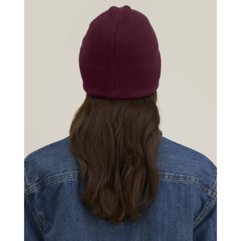 Stanley/Stella Beanie Fielder, Unisex, Deep Plum / Lila, OS - Bild 7