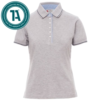 PAYPER Poloshirt Leeds Melange, Unisex - Bild 1
