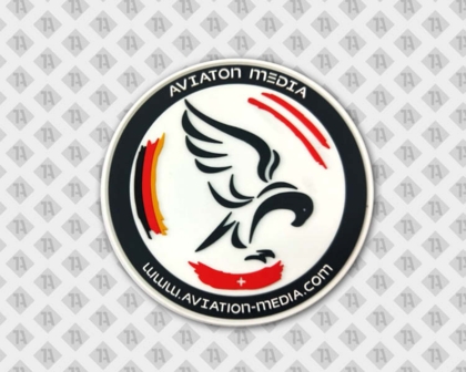 Runder Aufnäher Patch PVC Rubber bunt Deutschland Schweiz Österreich Firma