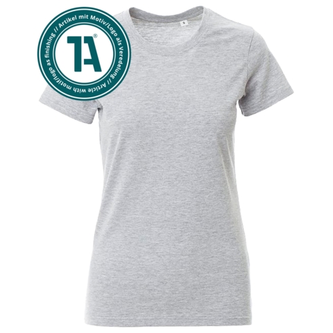 PAYPER T-Shirt Free Lady Melange, Damen - Bild 1