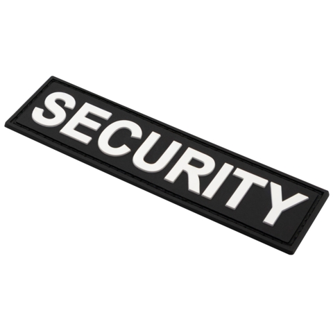 Aufnäher / Patch, Gummi/Rubber, Security - Bild 3