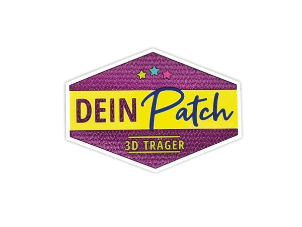 Individueller Patch mit 3D Träger – hochwertiger Aufnäher mit plastischer Struktur von 1A Patch