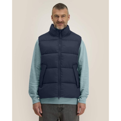 Stanley/Stella Steppweste Puffer Gilet 2.0, Unisex, French Navy / Blau, M - Bild 4