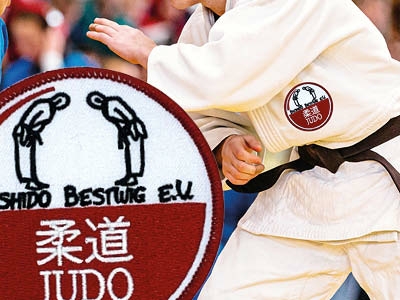 1A Kampfsport Kampfkunst Judo Karate Anzug Patch gestickt zum Aufnähen