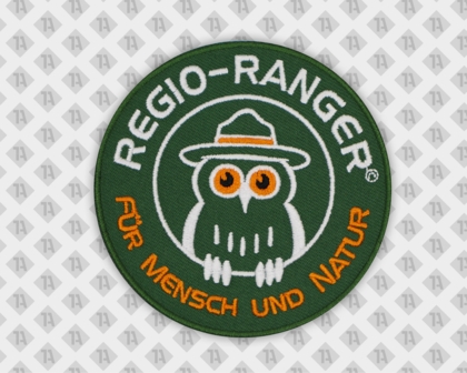 Runder Patch Aufnäher Abzeichen Badge gestickt mit Kettelrand Pfadfinder