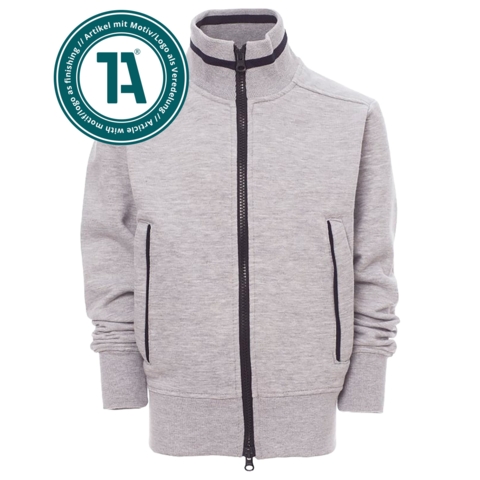 PAYPER Kinder-Sweatshirt Junior+ Melange, Unisex - Bild 1
