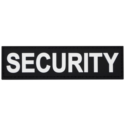 Aufnäher / Patch, Gummi/Rubber, Security - Bild 1