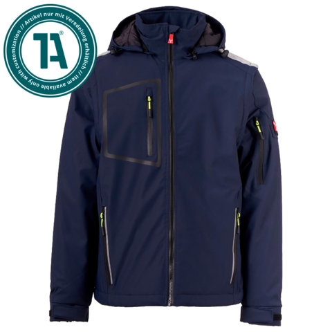 PAYPER Softshell-Jacke Stream 2In1 Lite Pad, Unisex - Bild 1