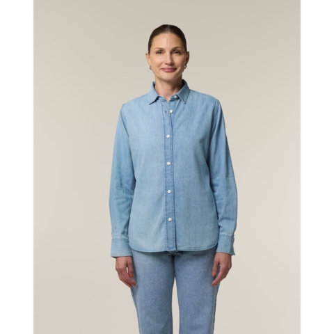 Stanley/Stella Jeanshemd Stella Denim Shirt - Bild 5