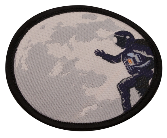 Aufnäher / Patch, gewebt, Astronaut, Glow in the Dark - Bild 2