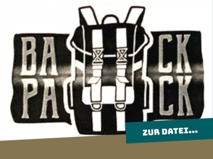 Von der Skizze zum fertigen Backpacker Patch Dateierstellung Grafik eigenes Design Rucksack Outdoor