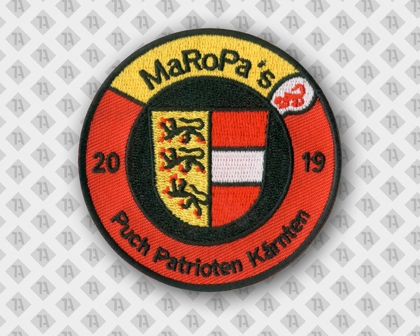 Patch Aufnäher gestickt Puch Patrioten