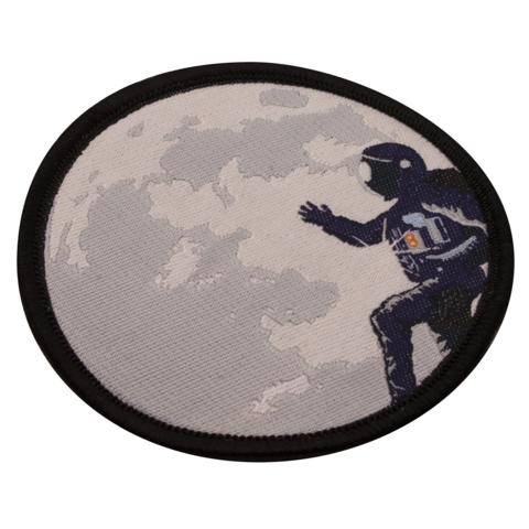 Aufnäher / Patch, gewebt, Astronaut, Glow in the Dark - Bild 2