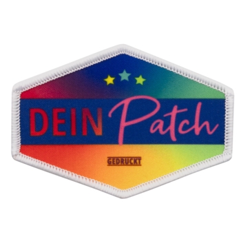 Beispielaufnäher/Veredelung, Filz mit geschäumten Applikationen, DEIN PATCH - Bild 1