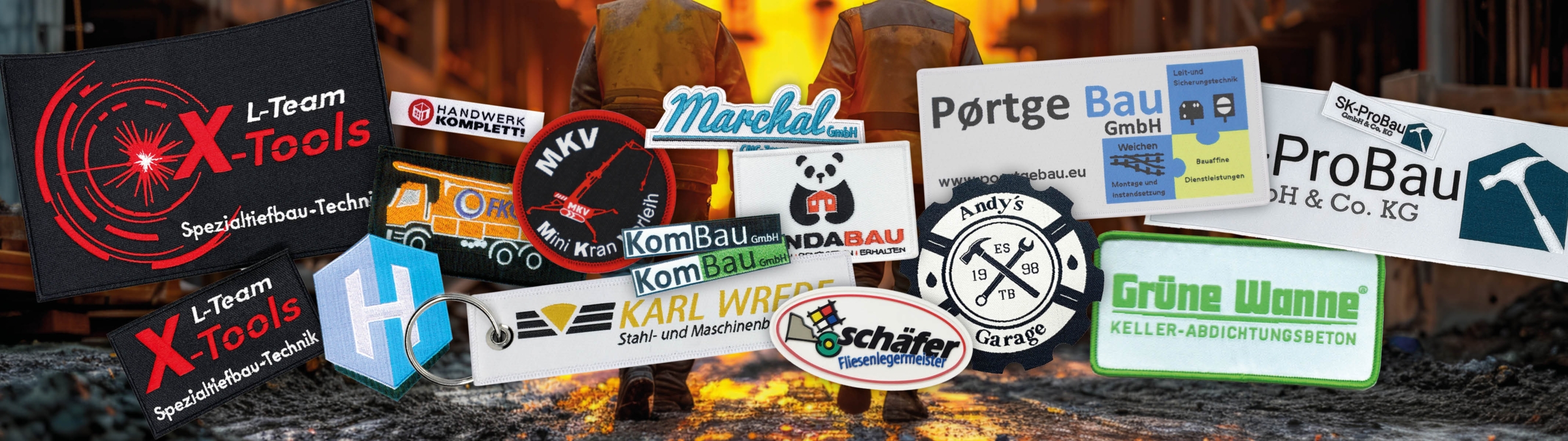 Arbeitskleidung mit Logo für Handwerker