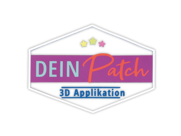 3D Patch mit Applikation – individueller Aufnäher mit plastischer Wirkung von 1A Patch