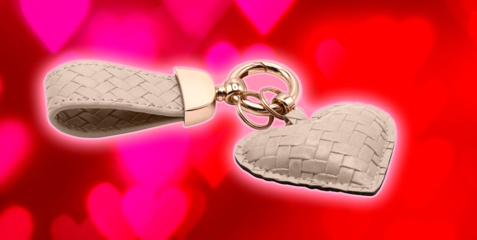 Stimmungsbild zum Valentinstag - stilisierte Herzen mit einem pink/rot Verlauzf