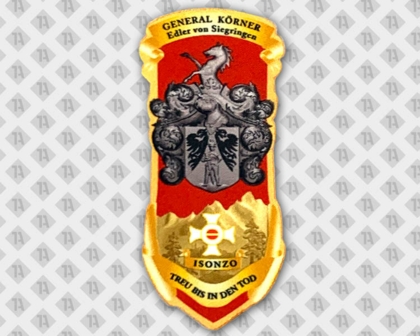 Aufnäher Patch gedruckt bunt mit Wappen General