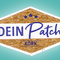 Kork Aufnäher