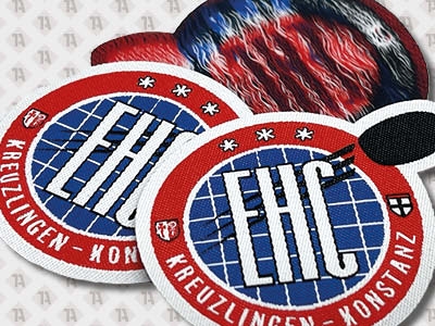 Patch und Aufnäher gewebt mit eigenem Motiv für Vereine