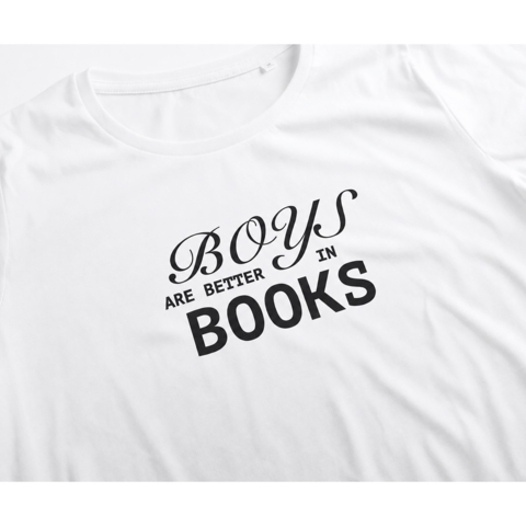 DTF / Textildruck / Bügelbild, Boys are better in Books - Bild 2